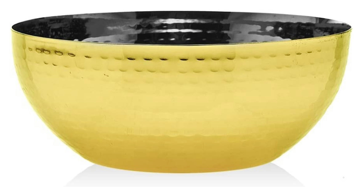 Godinger Hammered Gold 6 inch Bowl