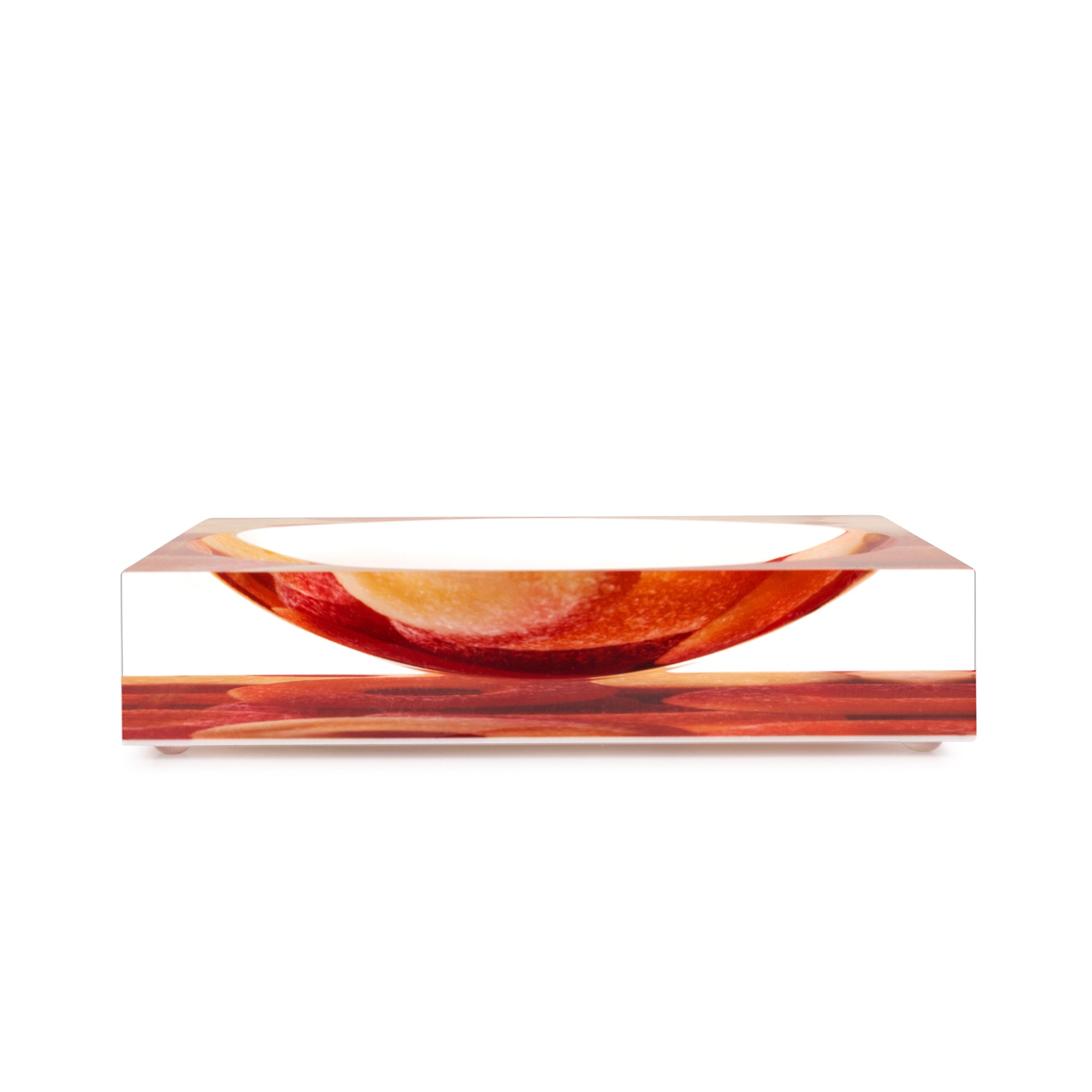 Golden Peach Candy Dish