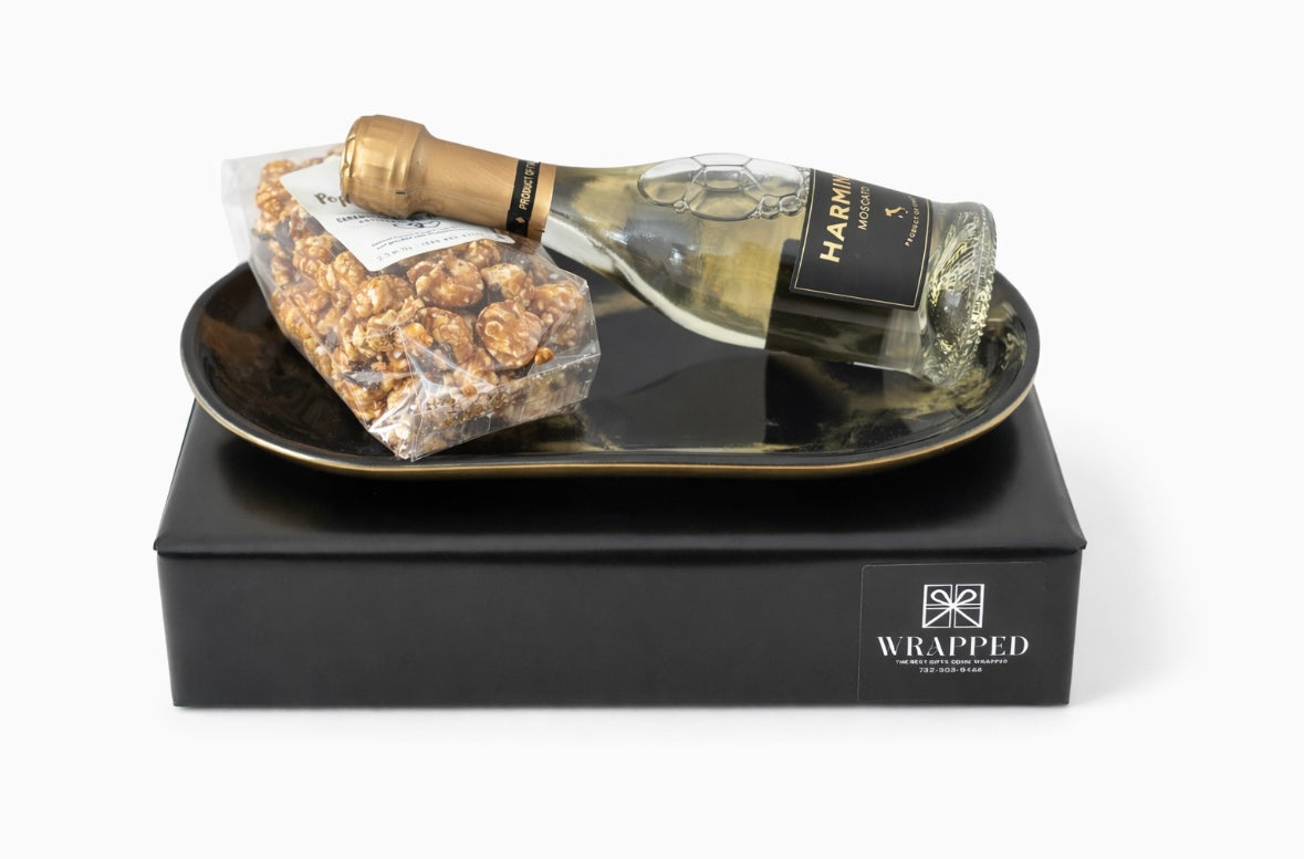 Marbleized Tray Mishloach Manos