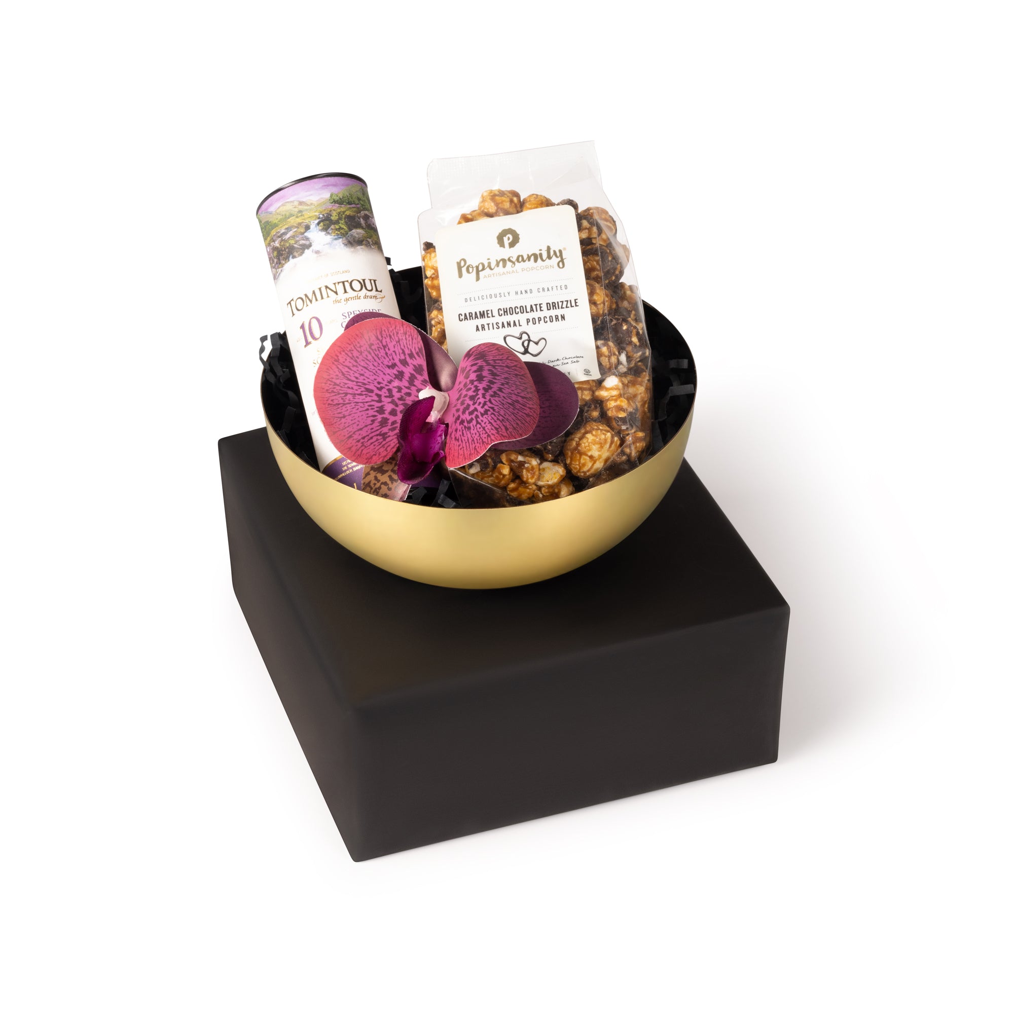 Gold Hammered Bowl Mishloach Manos