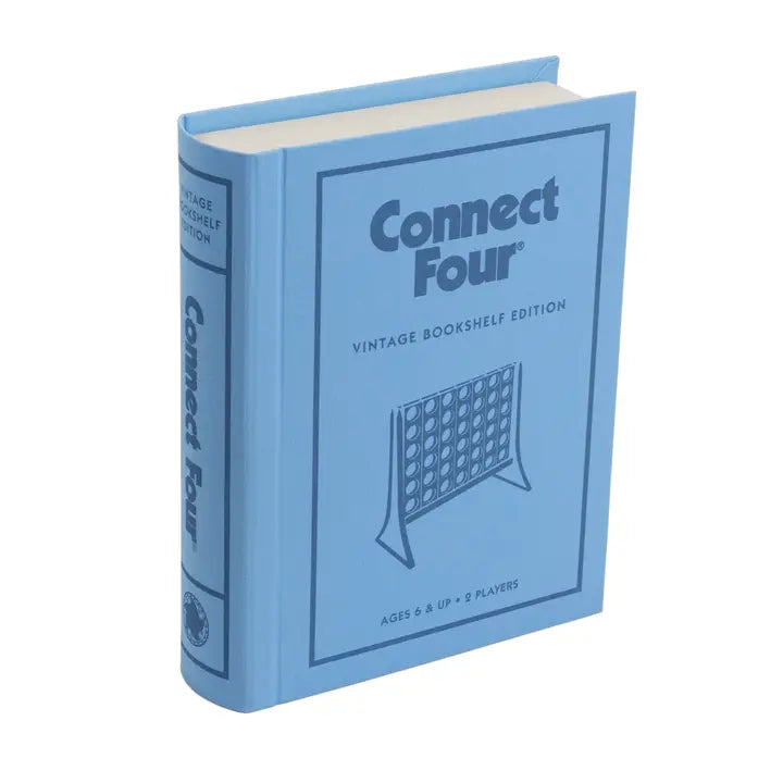 Connect 4 Vintage Bookshelf Edition