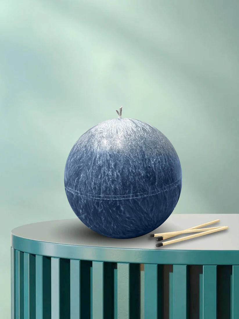 Marble Havdalah Sphere 4"